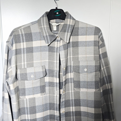 Grey white plaid - grey/white,