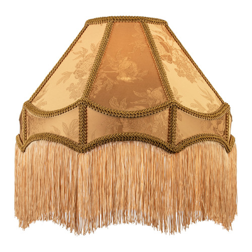 Gold faux silk large - gold,