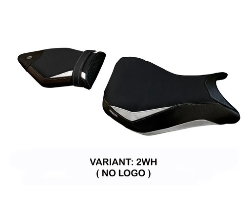 Seat saddle cover irbit white - cover,