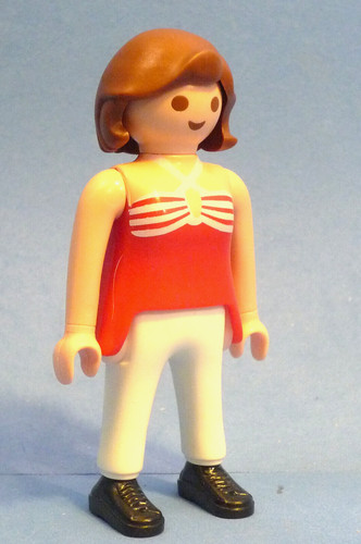 Playmobil woman figure - pj-7,