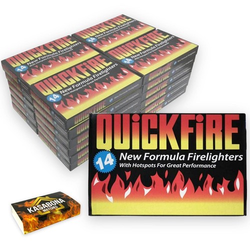 Quickfire firelighters bulk - quickfire,