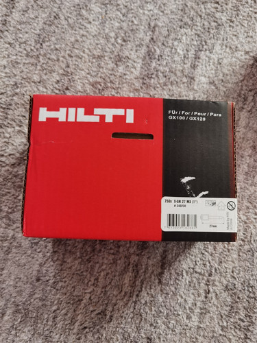 Hilti 27mm nails for - hilti,