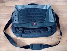 Wenger Laptop Bag SwissGear Saturn Black/Grey Shoulder Messenger Bag  up to 17" 