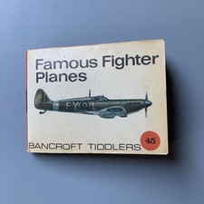 Bancroft Tiddlers – Book No. 45 Famous Fighter Planes – 1969 Mini Book