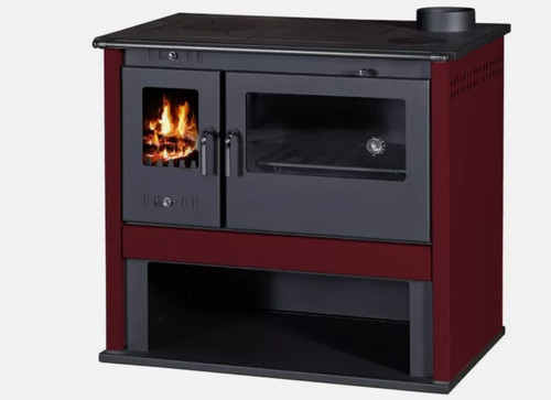 Wood burning range - burning, cooker