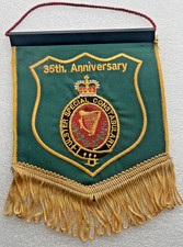 Ulster Special Constabulary - 35th Anniversary Flag / Pennant - Northern Ireland