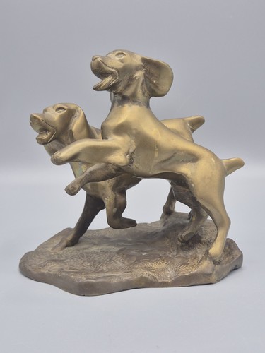 Vintage solid brass pair - vintage,