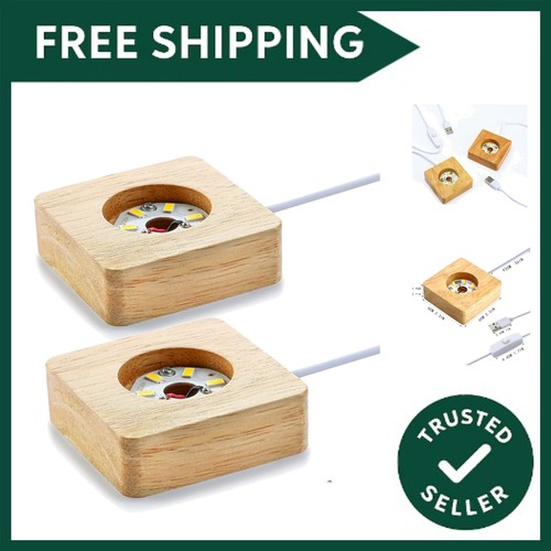 Pack wooden led display - pack,