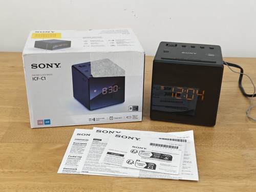 Sony icf fm digital - icf-c1, am/fm