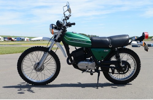 Kawasaki 125ke 1978 tank decal - 125ke,