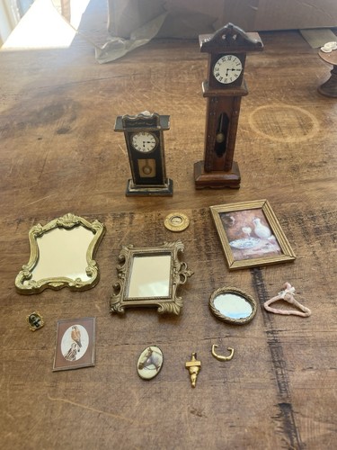 Dolls house grandfather - dolls,