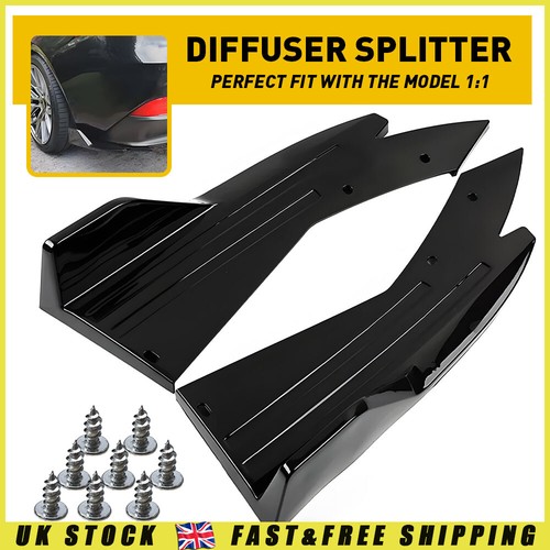 Fit bmw rear bumper diffuser - rear,