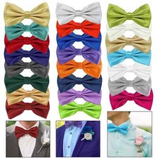 Mens Bow Tie Adjustable Strap