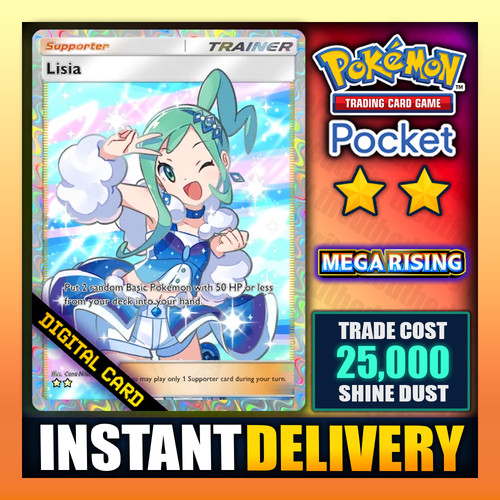 Pokemon tcg pocket lisia - pokemon,