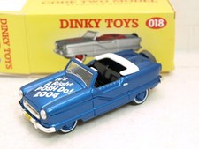 Matchbox Dinky,Code 2 Models,018 1958 Nash Metropolitan.