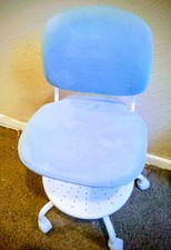 IKEA Vimund Children's Desk Swivel Chair Turquoise