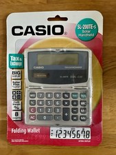 Casio SL-200TE-s Solar Powered