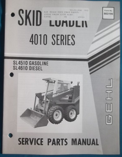 Gehl 4510 4610 skid - sl-4610,