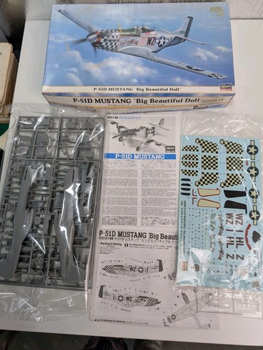 Hasegawa 51d mustang - hasegawa, p-51d