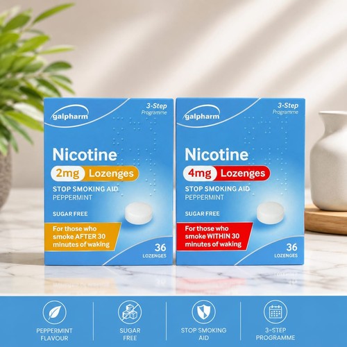 Galpharm nicotine replace 2mg - nicotine,