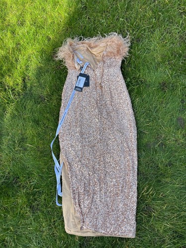 Club london rose gold sequin - l,