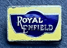 MOTORCYCLE Pin Badge ROYAL