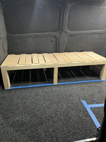 Shape ply camper van bed - camper,