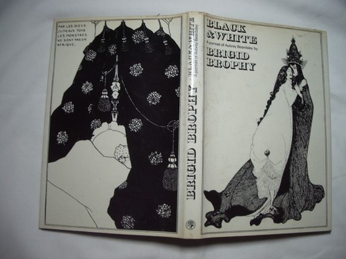 Brigid brophy black white - black, &