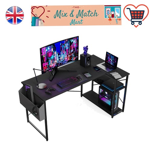Shaped gaming desk 100x70 cm - desk,