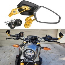 Pair GOLD Motorcycle 7/8" Bar