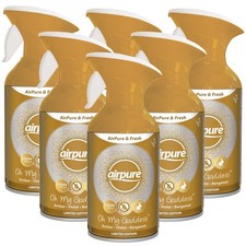 AirPure & Fresh Air Freshener Oh My Goddess 250ml - 3pk, 6pk, and 12pk