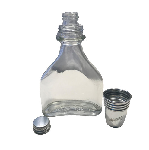 Vintage cusenier glass - cusenier, hip