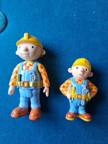 Bob the builder plastic figure - builder,