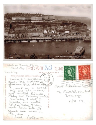 Vintage postcard view from - view,