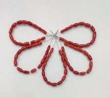 Natural Red Coral Loose Beads