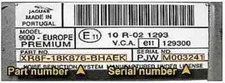 JAGUAR ALL MODELS RADIO CODE UNLOCK CODE X Type S Type XJ XE XF XK8 PIN CODE
