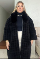 Zara Knitted Coat With Faux
