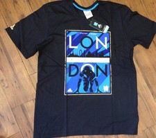 Adidas Team GB Olympics London 2012 Shirt Running Graphic Poster L XL M (A7)
