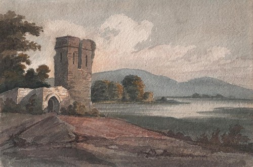 Ruins landscape victorian - -,