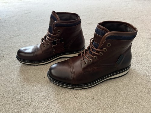 Men brown leather firetrap - men’s,