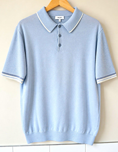 Reiss men light blue knit - men’s,