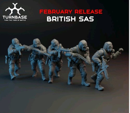 28mm wargaming modern - wargaming, british