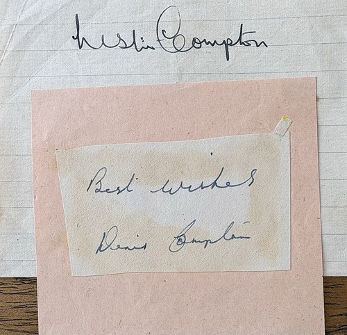 Denis leslie compton arsenal - denis,