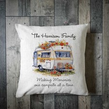 Personalised Caravan Cushion -