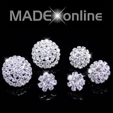 Smaller Round Diamante Stud