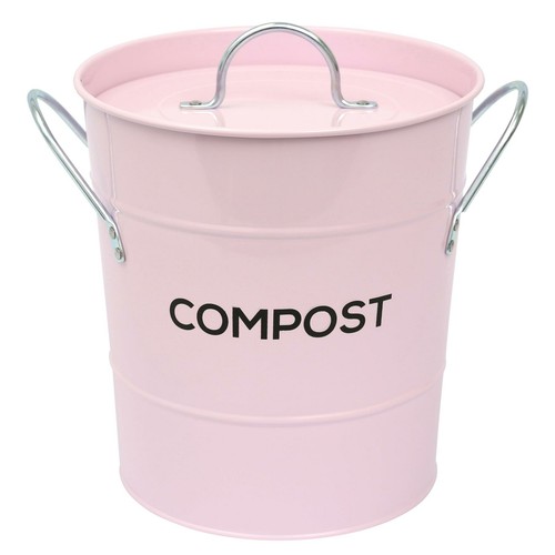 Light pink metal kitchen - metal,