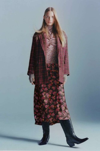 Bnwt wool blend check - bnwt:,