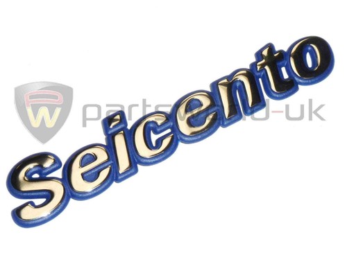 Fiat seicento badge - fiat,