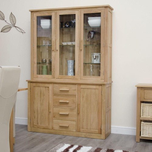 Solid oak large dresser - dresser,, arden