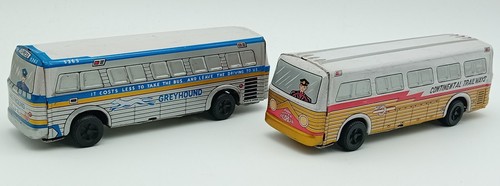 Two vintage japan tin - two,